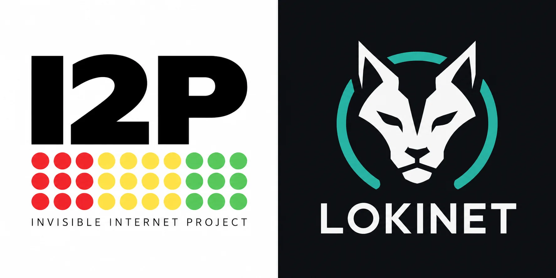 I2P and Lokinet logo