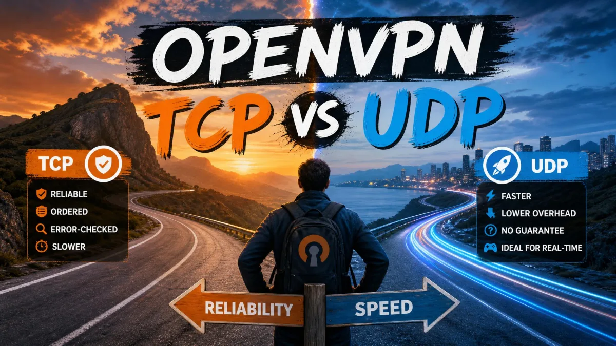 OpenVPN TCP Vs UDP: Which To Choose