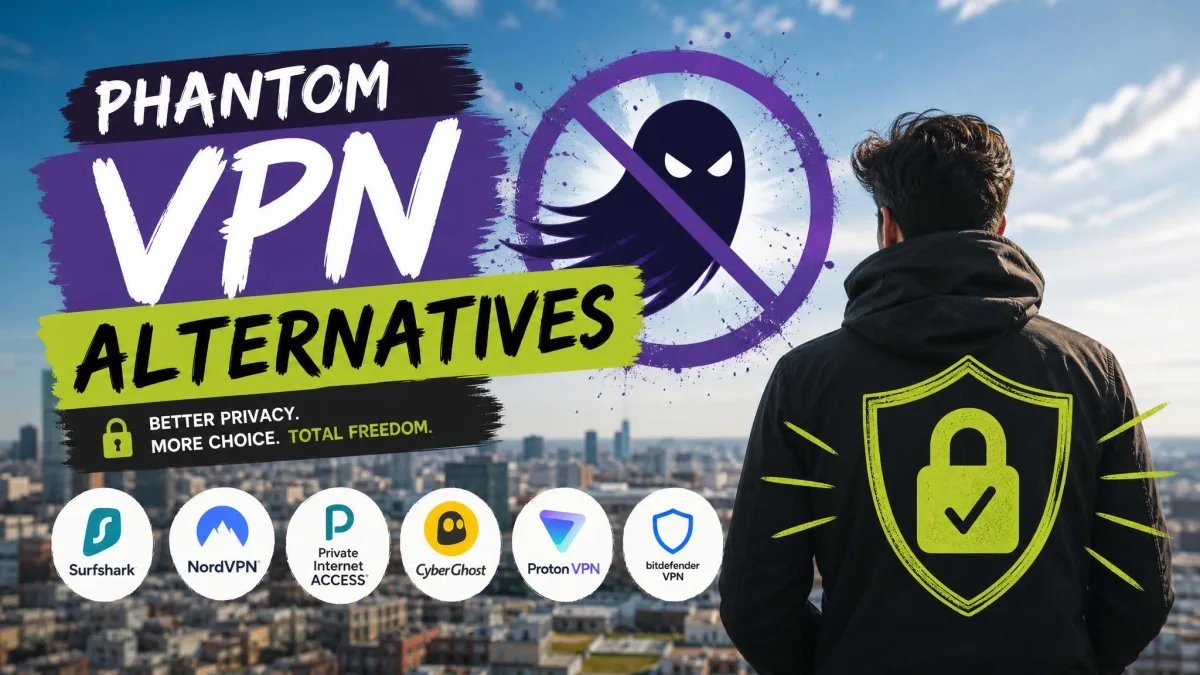 Best Avira Phantom VPN Alternatives in 2026