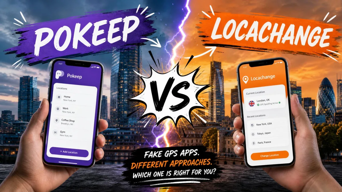 PoKeep vs LocaChange: Which GPS Location Changer Is Better? (2026)