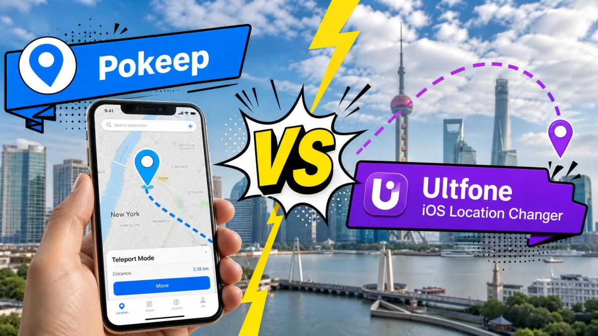 PoKeep vs UltFone iOS Location Changer: Which GPS Spoofer Is Better?