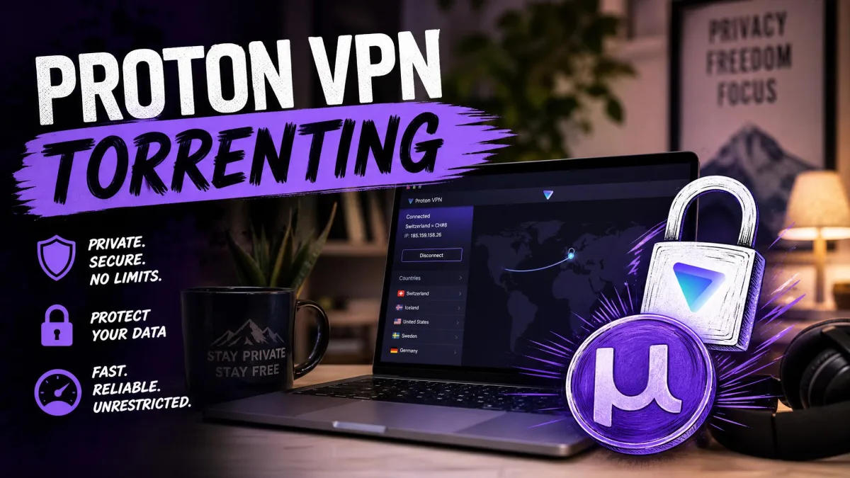 Proton VPN Torrenting: How to Set It Up Safely