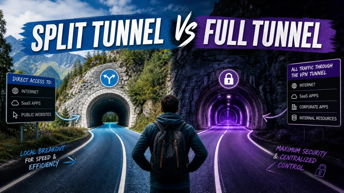 Split Tunnel Vs Full Tunnel