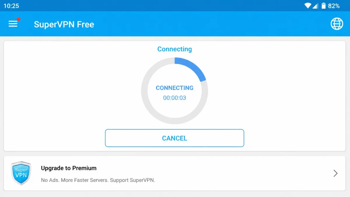 SuperVPN Free screenshot