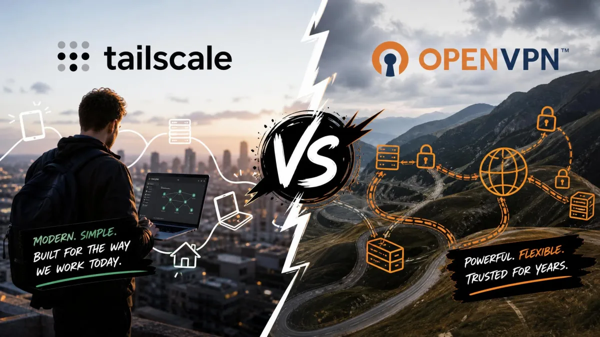 Tailscale vs OpenVPN: Which Is Better in 2026?