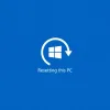 Windows built-in reset logo