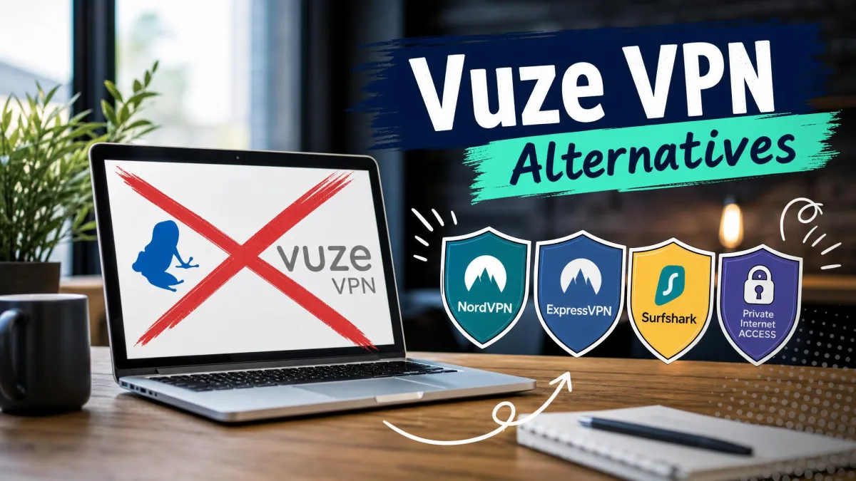8 Best Vuze VPN Alternatives in 2026