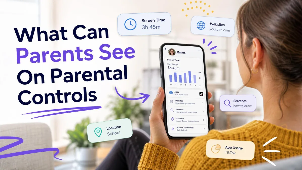 What Can Parents See On Parental Controls? (2026 Guide)