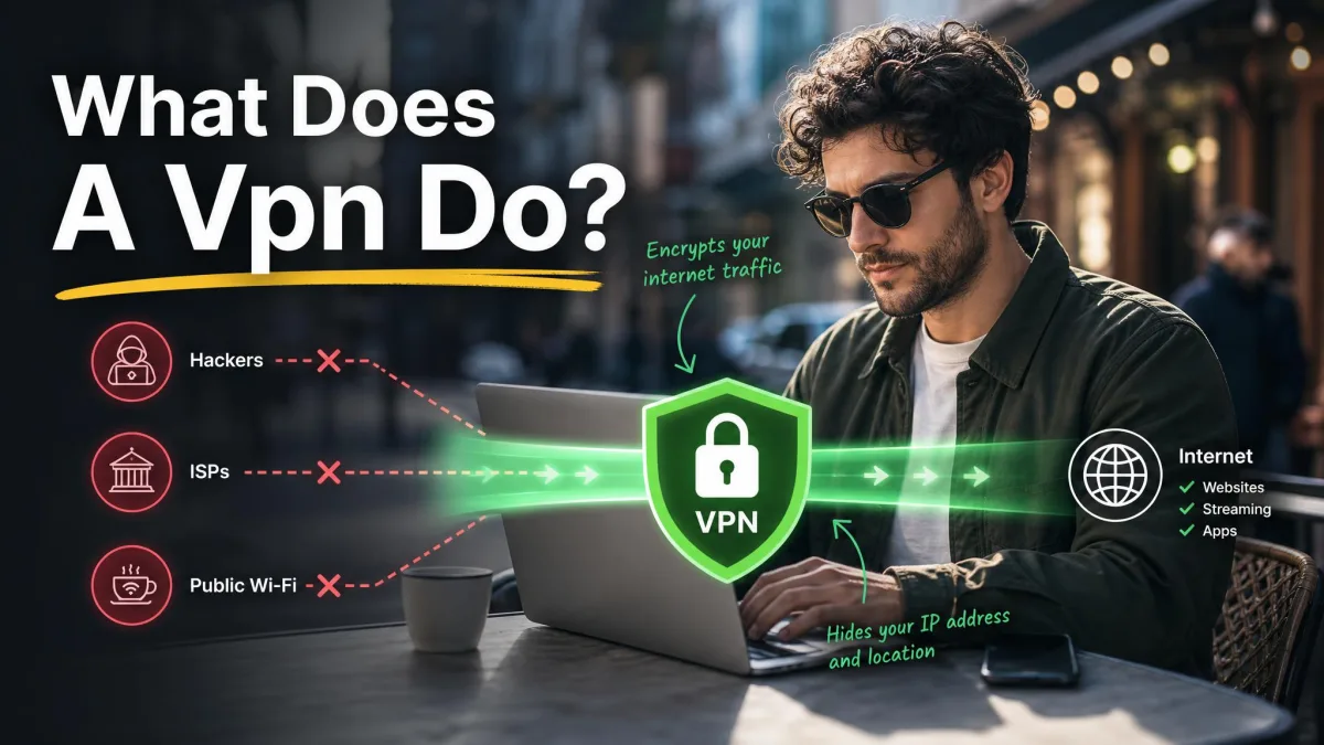 What A VPN Actually Does