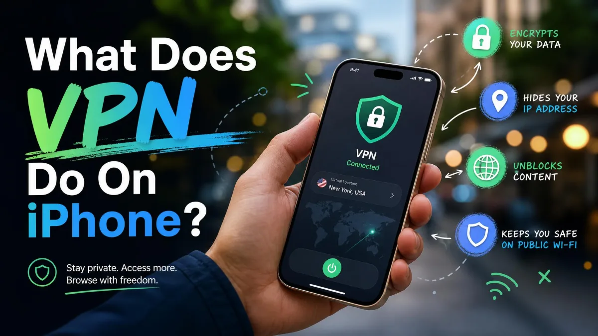 What Does a VPN Do on iPhone?