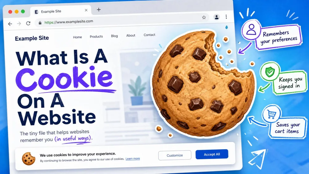 What Is a Cookie on a Website? A Plain-English Guide