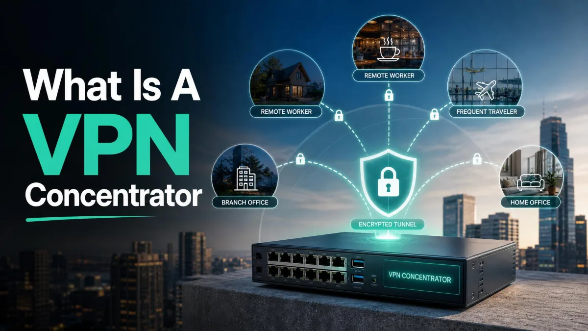 What Is A VPN Concentrator?