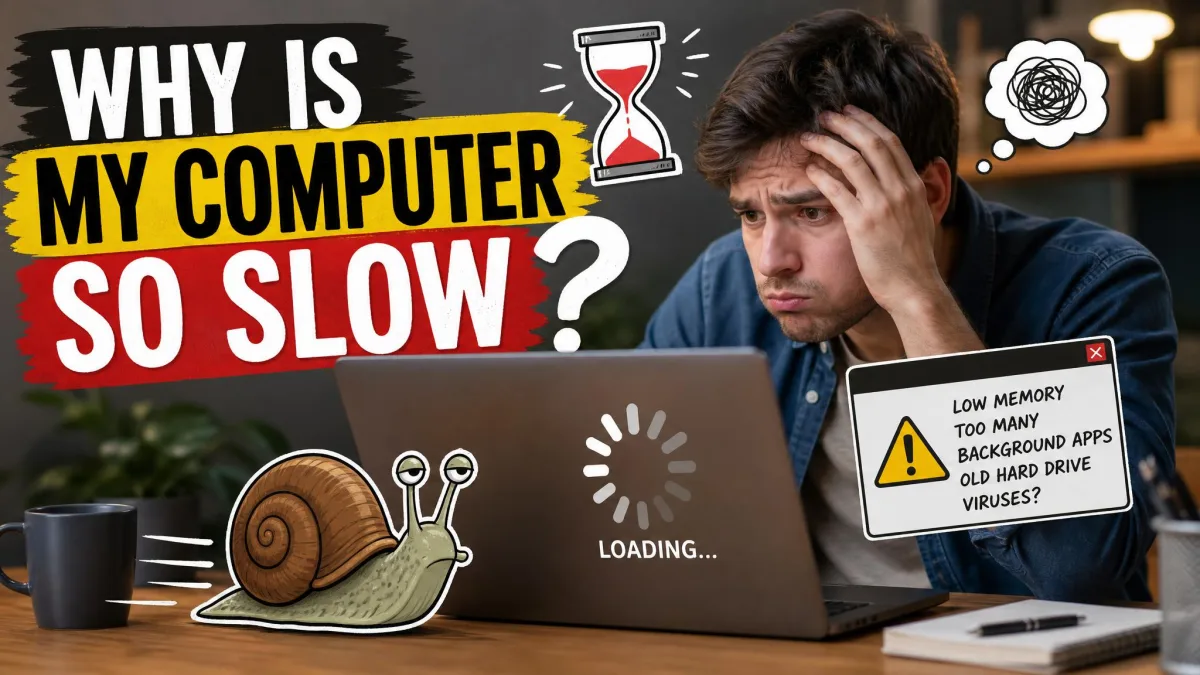 Why Is My Computer So Slow? 12 Common Causes And How To Fix Each One