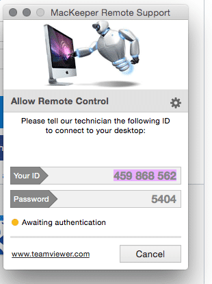 Remote control of mac with MacKeeper