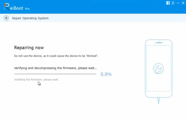 reiboot pro stuck at waiting for ipad