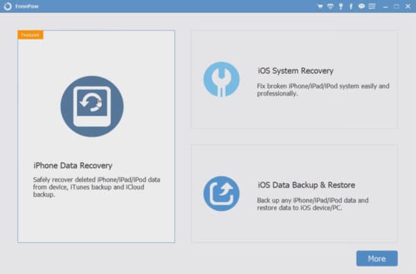 fonepaw ios recovery