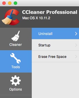 control mac startup processes cc cleaner